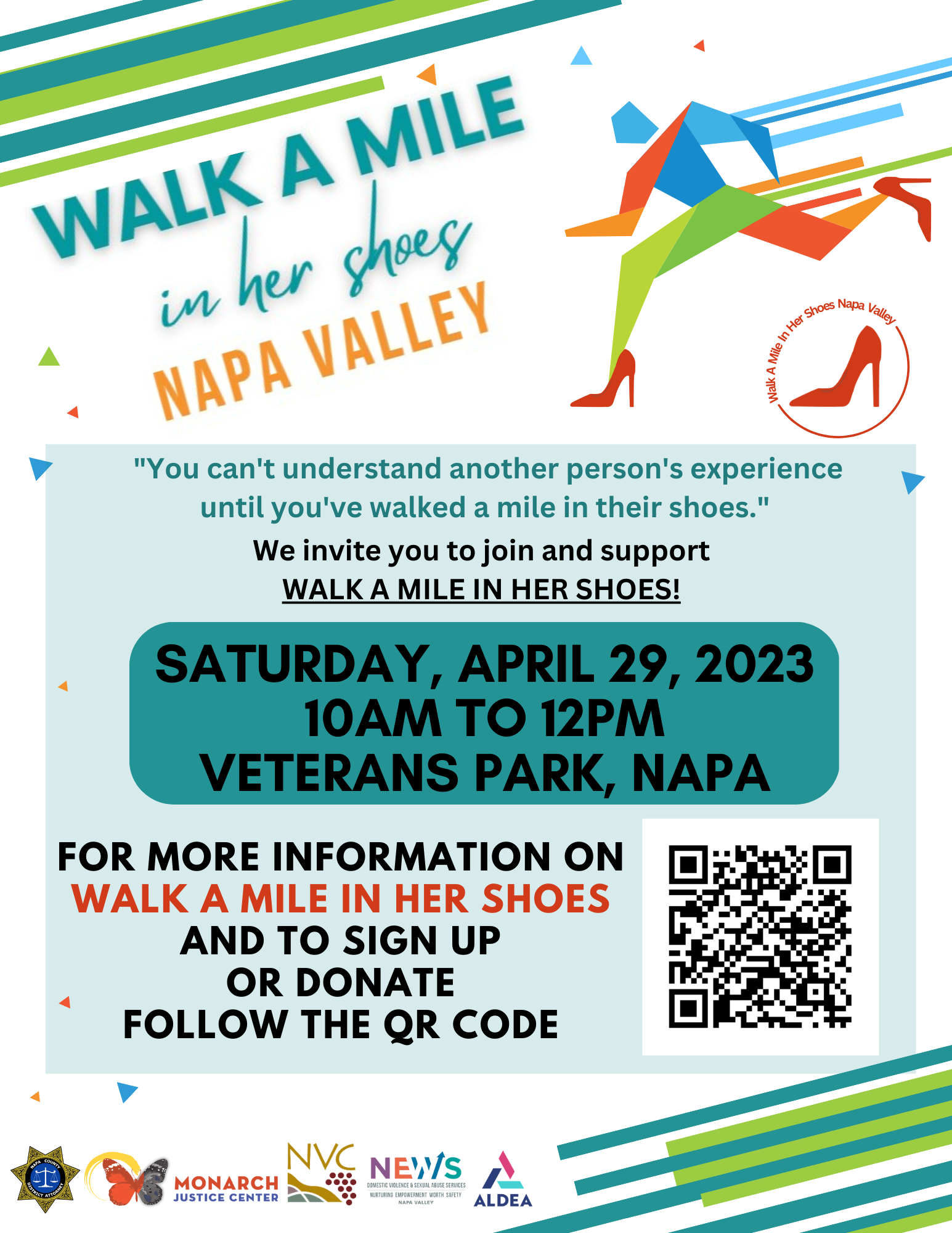 Walk a mile in her shoes