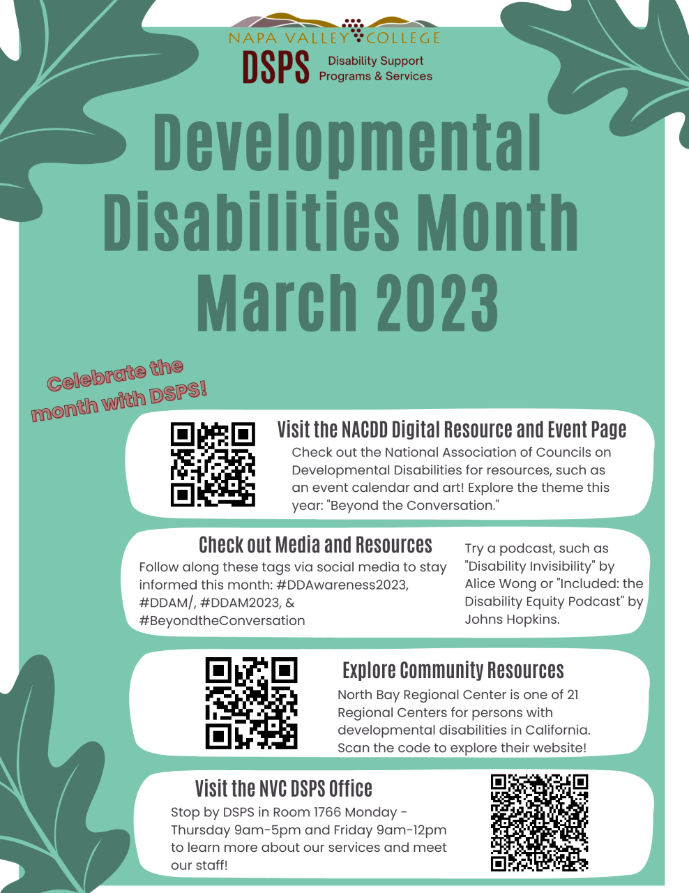 Disability Awarenes Month Promotional Flyer