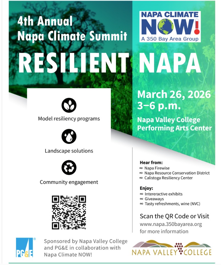 4th Annual Napa Climate Summit March 26