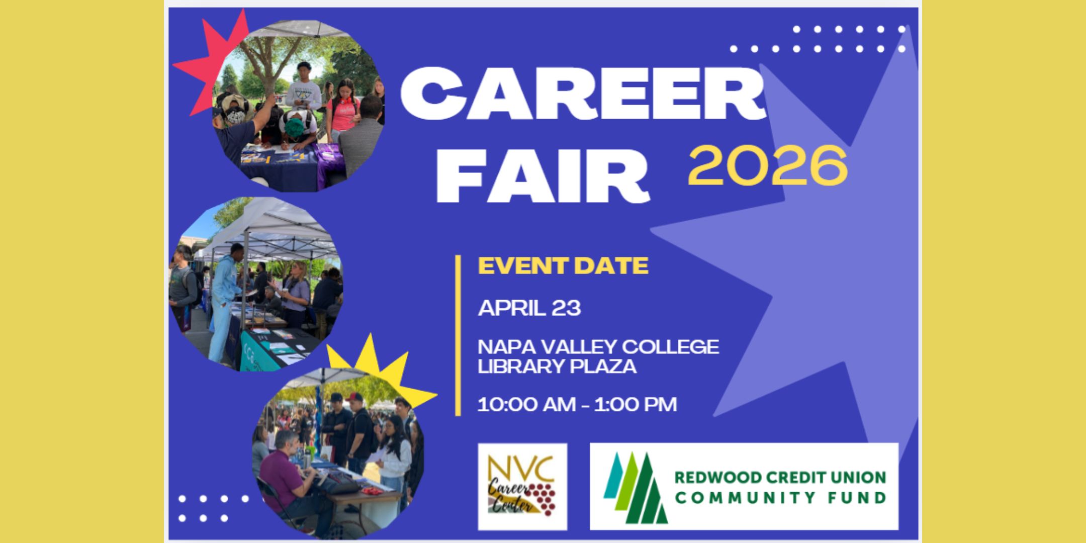 Spring Career Fair April 23 Spring Career Fair April 23