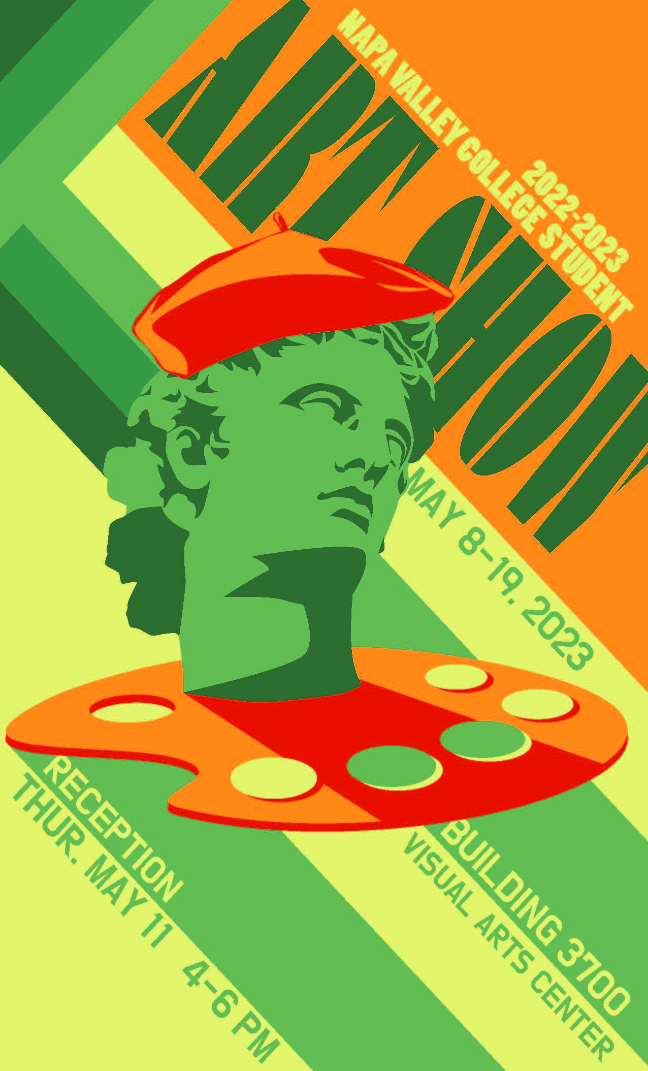 Student Art Show Poster by Lexi Sario