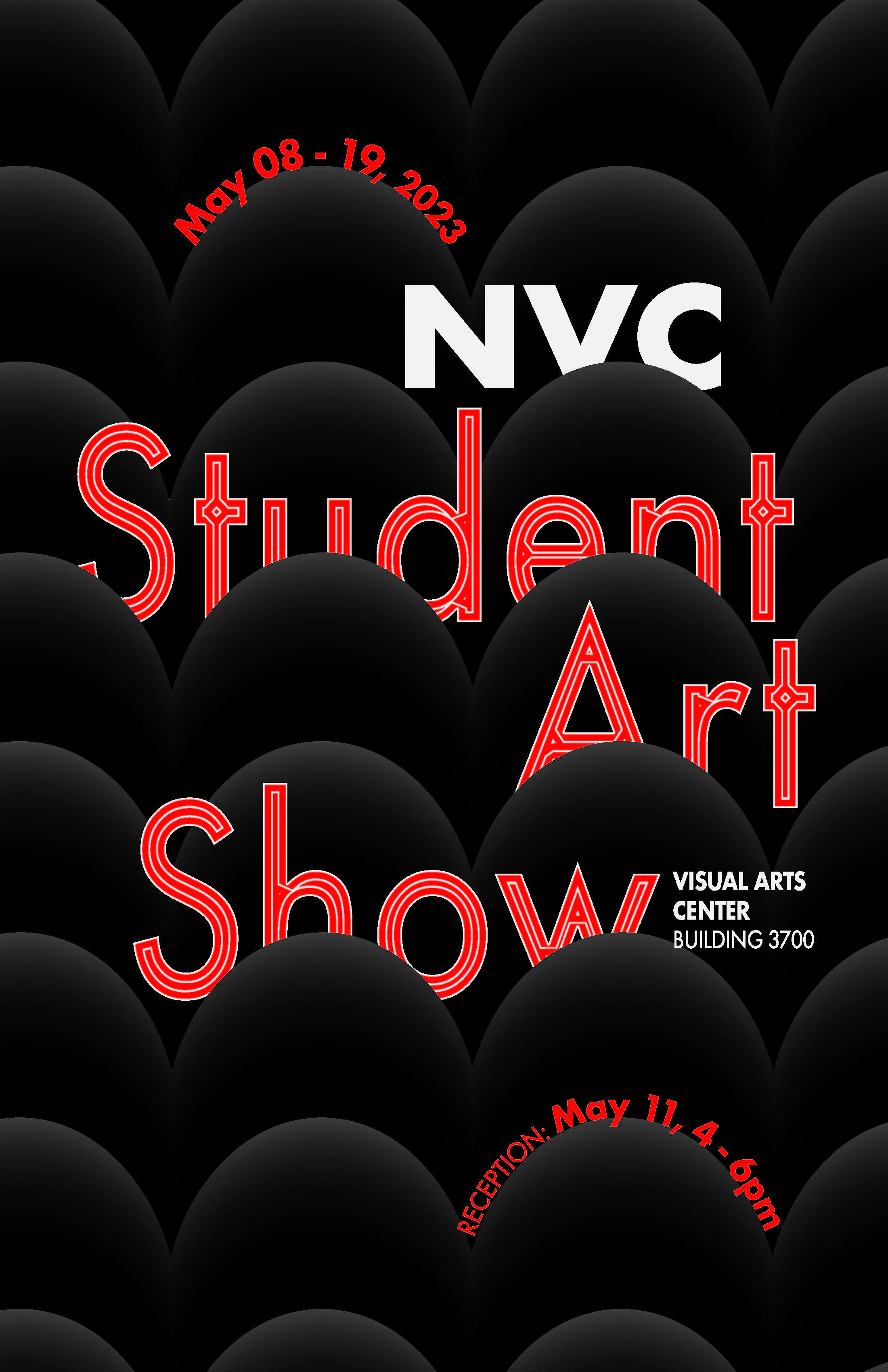 Student Art Show Poster by Tannya Vidales
