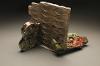 Raku-fired Clay. For ARTS: Ceramics Program, Spring 2020.